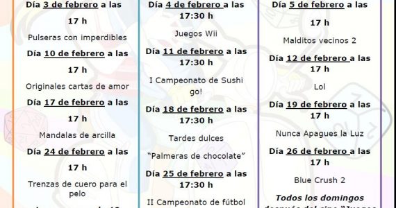 PROGRAMA-CARTEL FEBRERO 2017