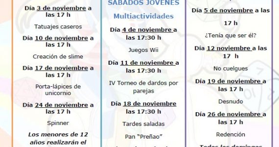 Programa-cartel noviembre 2017