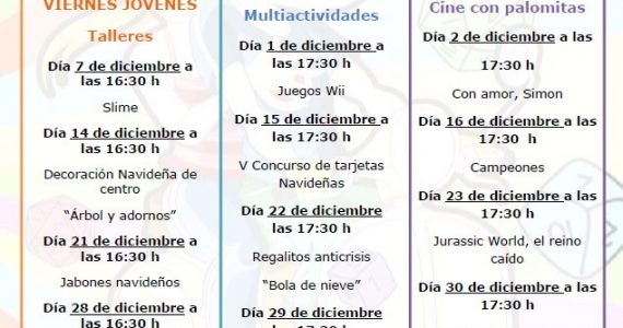 PROGRAMA-CARTEL DICIEMBRE 2018