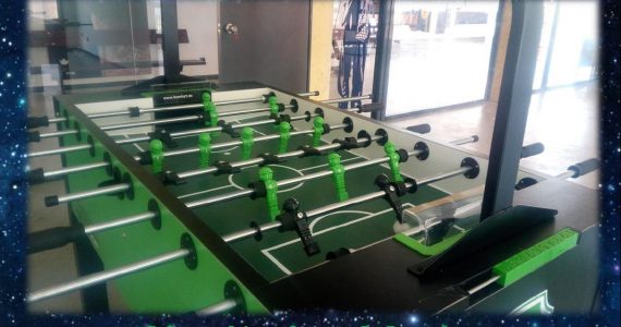 Cartel Campeonato Clasificatorio Futbolín.