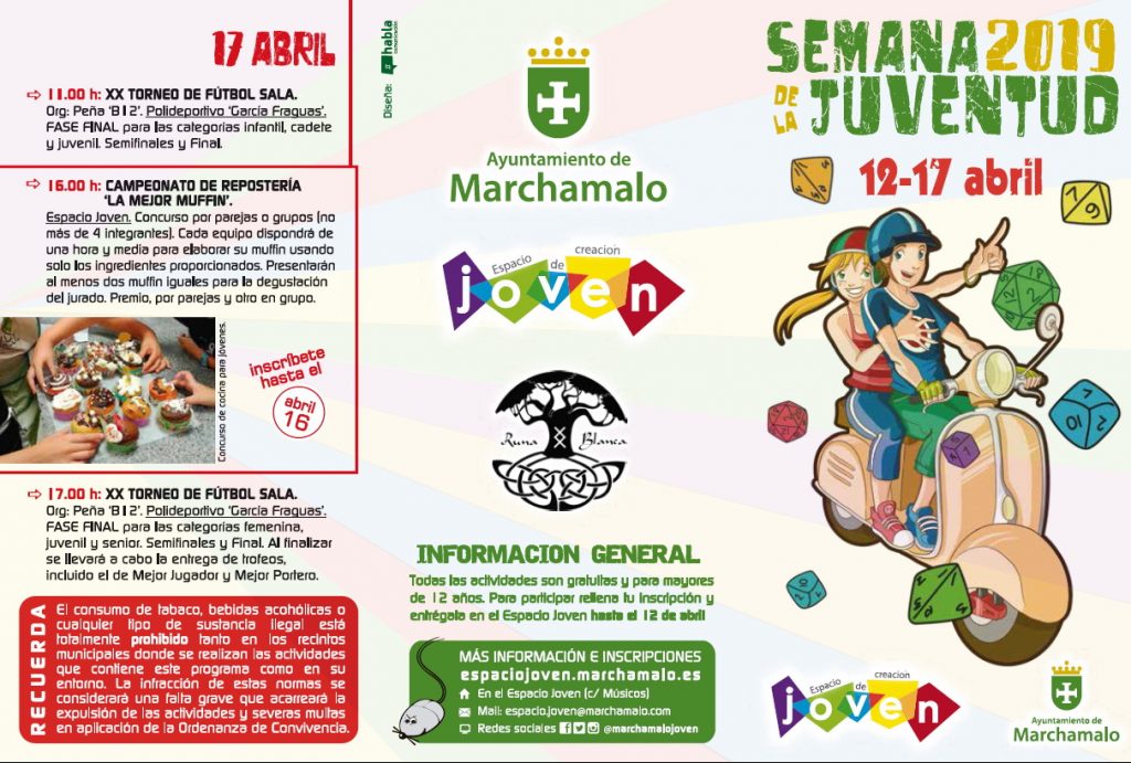 TRIPTICO 2019 SEMANA JUVENTUD 1