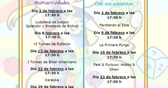 CARTEL-PROGRAMA FEBRERO 2020 +12 años