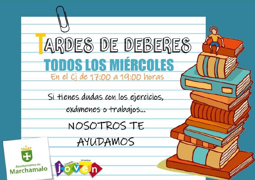Cartel Tardes de Deberes curso 2020