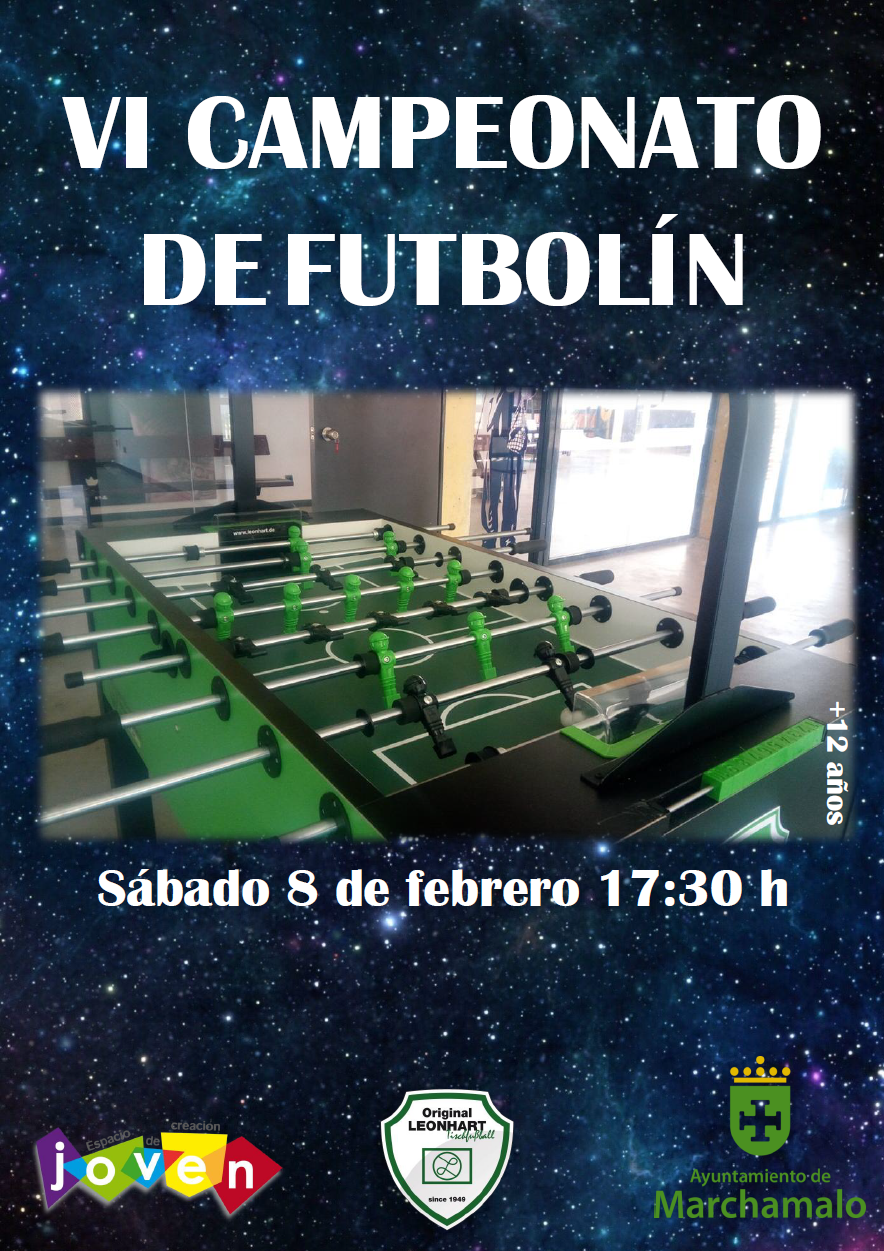 VI Campeonato de futbolin Febrero 2020