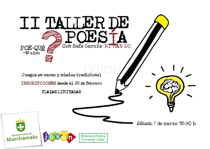 II TALLER DE POESIA 7 MARZO