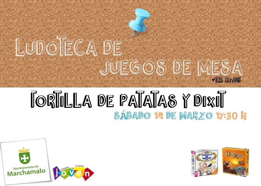LUDOTECA DE JUEGOS tortilla de patatas y dixit