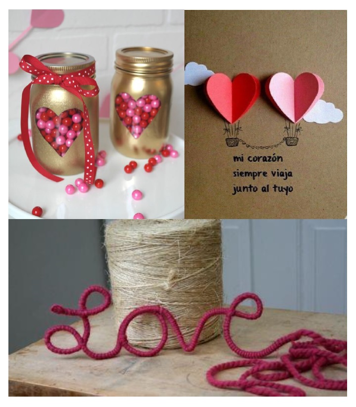 3 ideas DIY SAN VALENTÍN