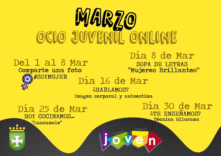CARTEL OCIO JUVENIL MARZO