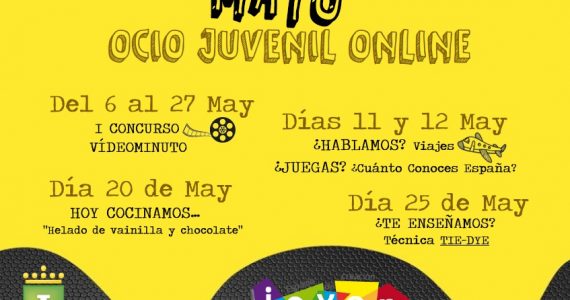 CARTEL OCIO JUVENIL MAYO
