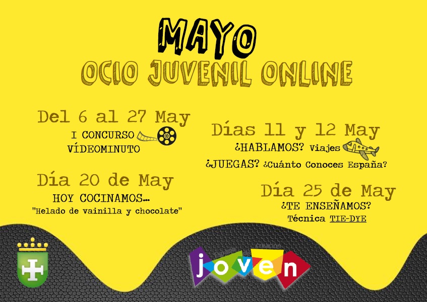 CARTEL OCIO JUVENIL MAYO