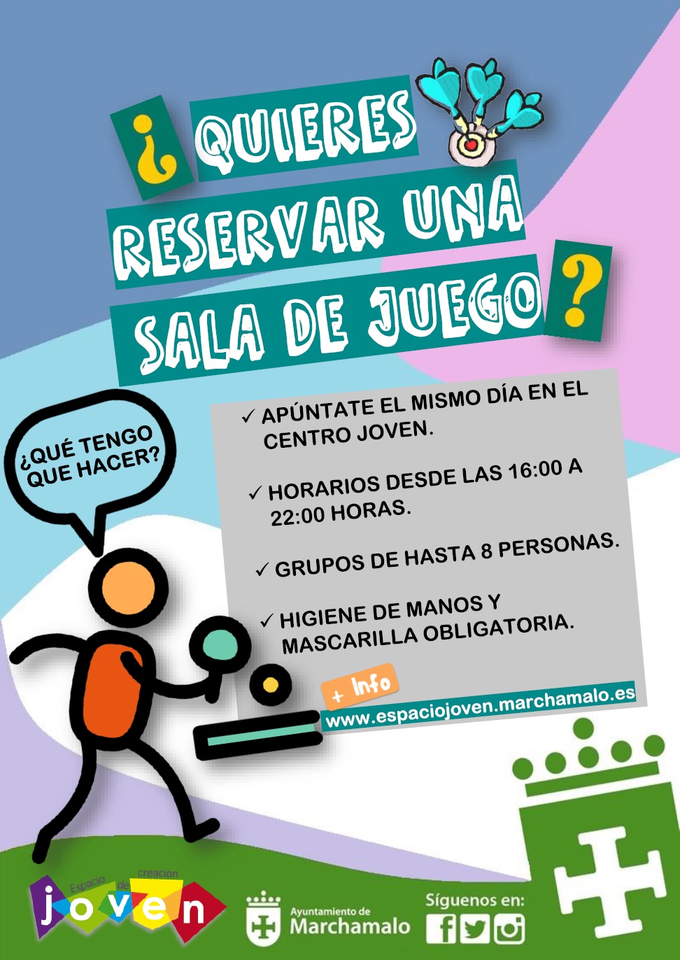 CARTEL RESERVA DE SALAS