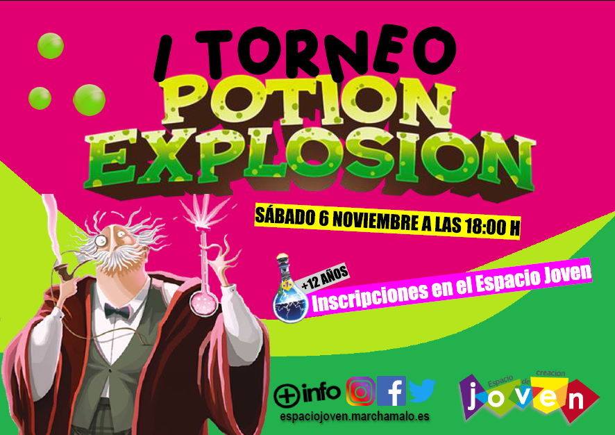 CARTEL TORNEO POTION EXPLOSION