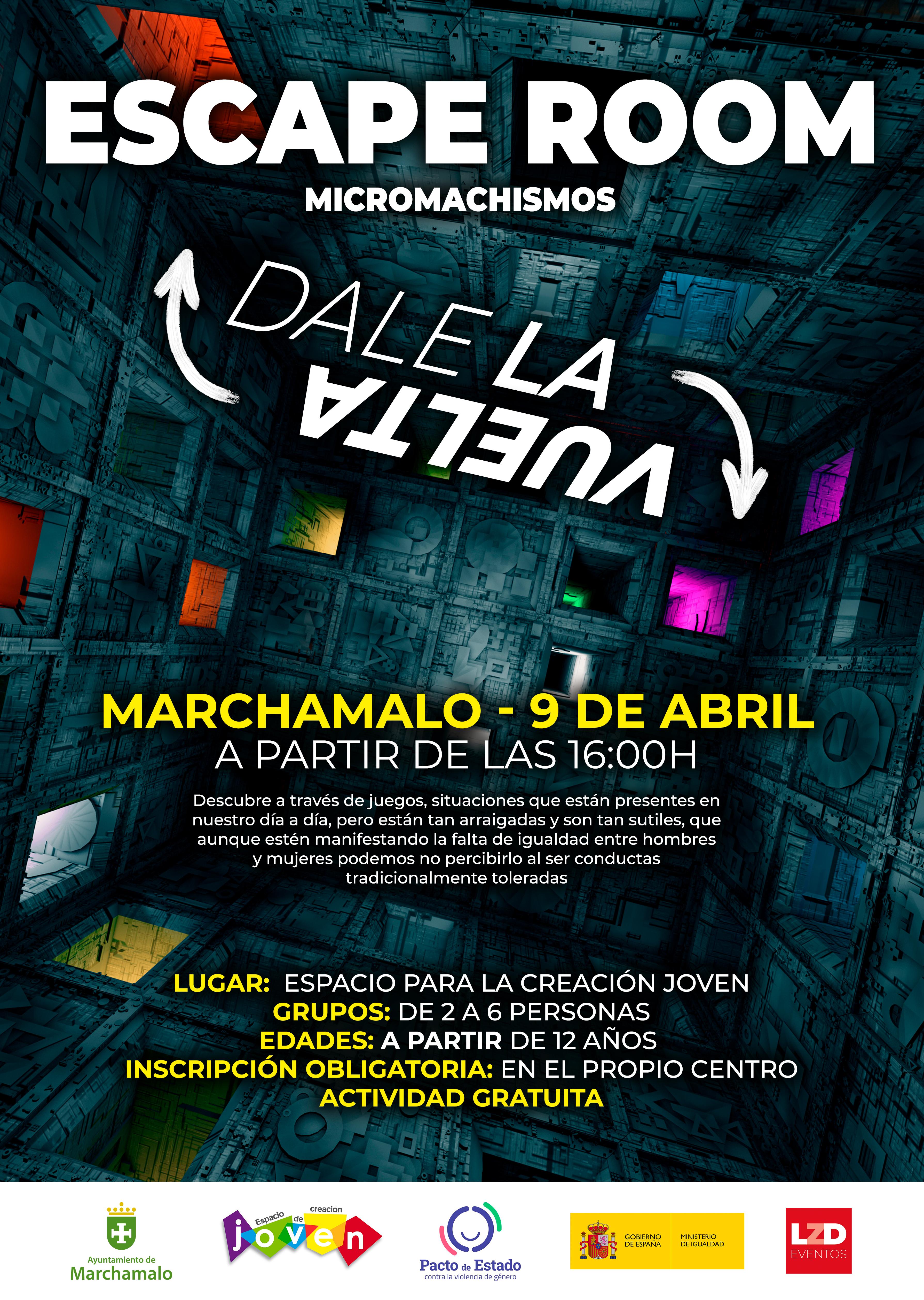 Cartel MARCHAMALO 2021 - Dale la Vuelta