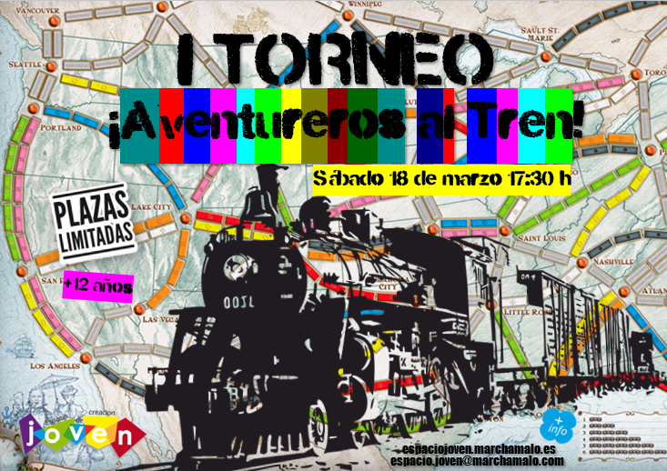 Cartel I Torneo Aventureros al Tren