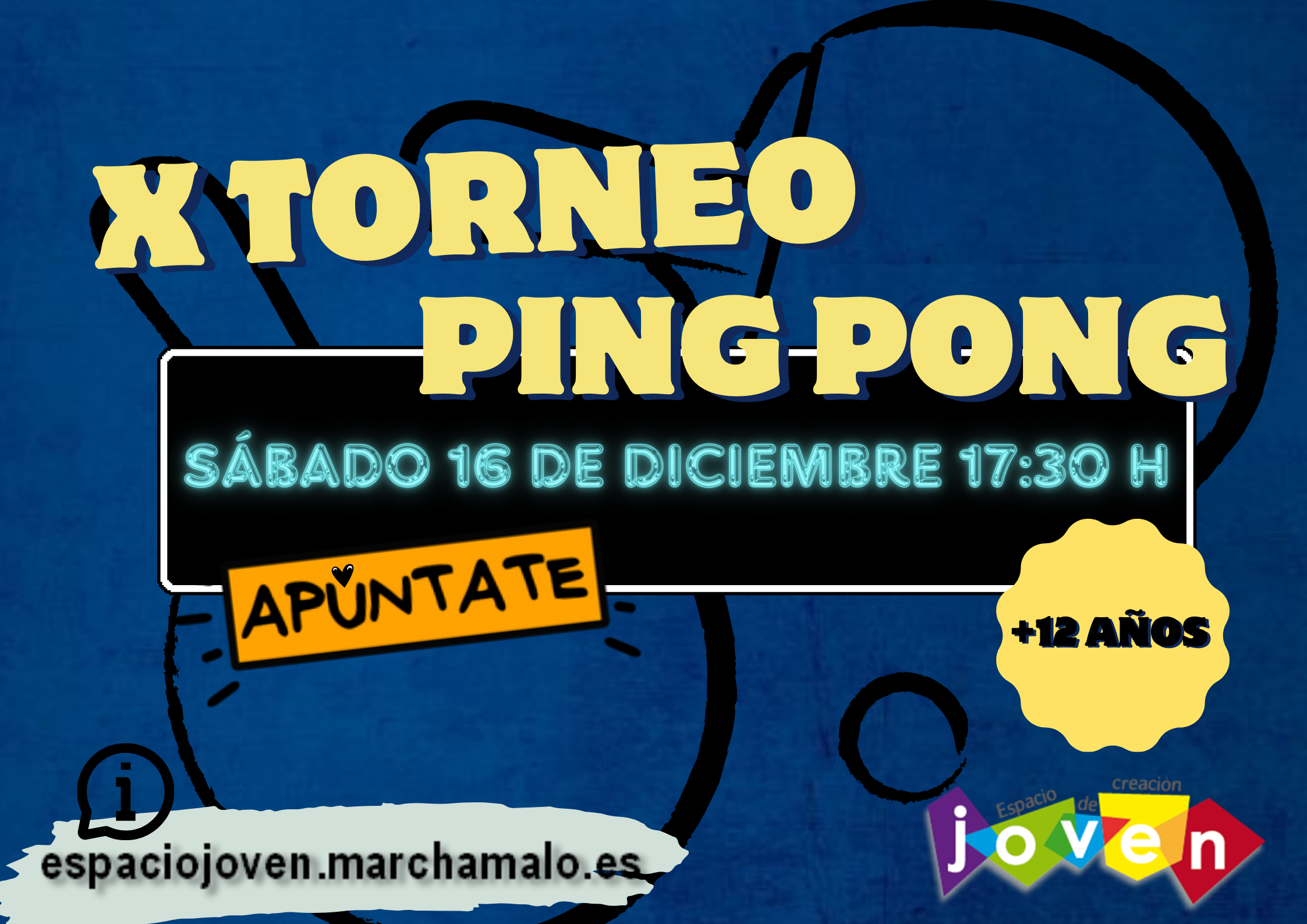 Cartel Torneo PingPong