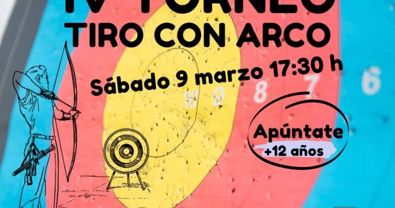 Cartel IV Torneo Tiro con Arco