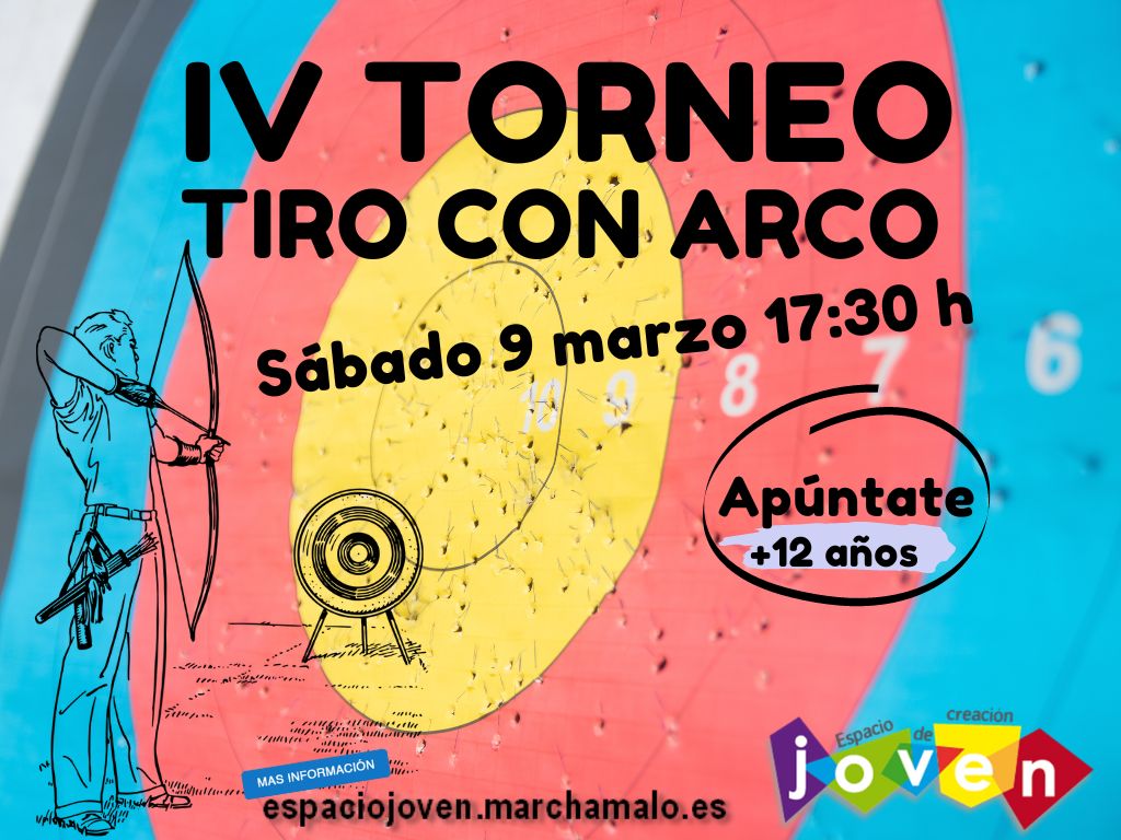 Cartel IV Torneo Tiro con Arco