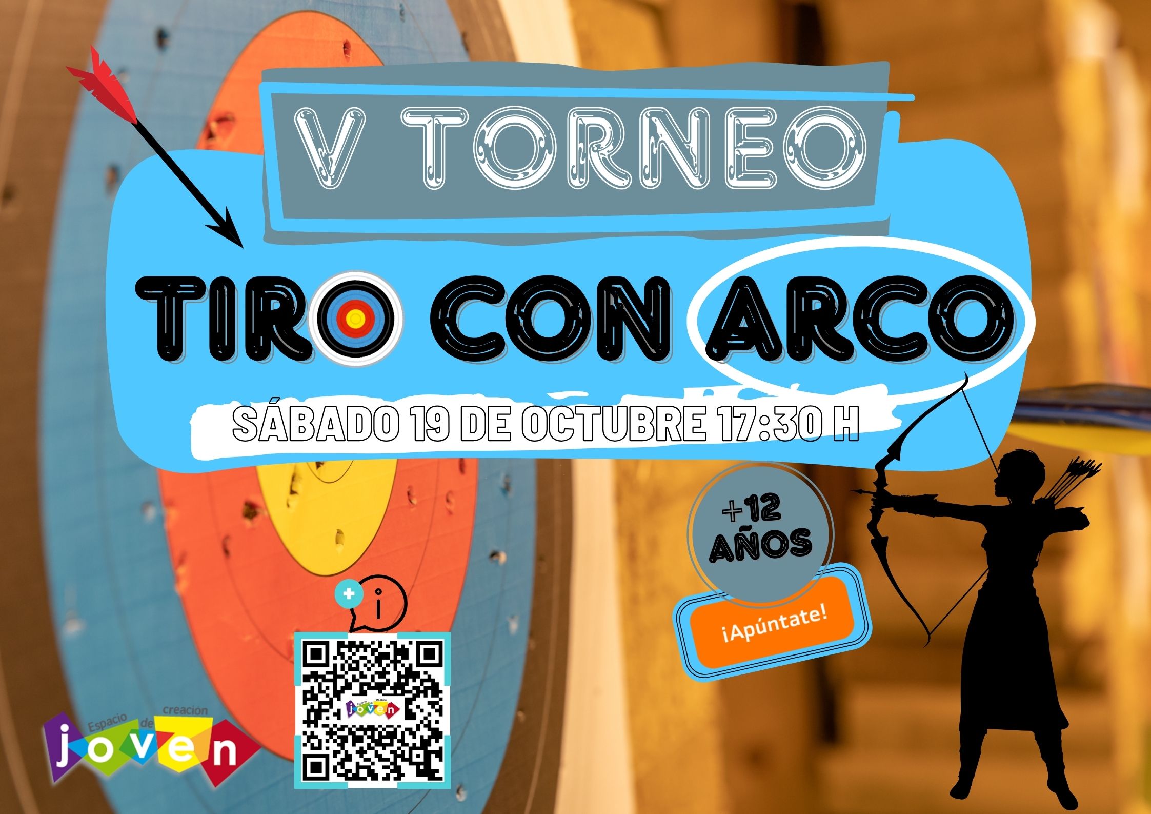 Cartel V Torneo Tiro Arco Octubre `24