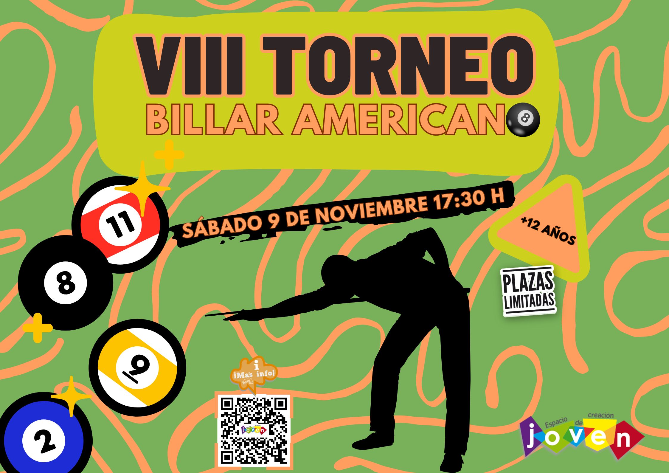 Cartel Torneo Billar Americano