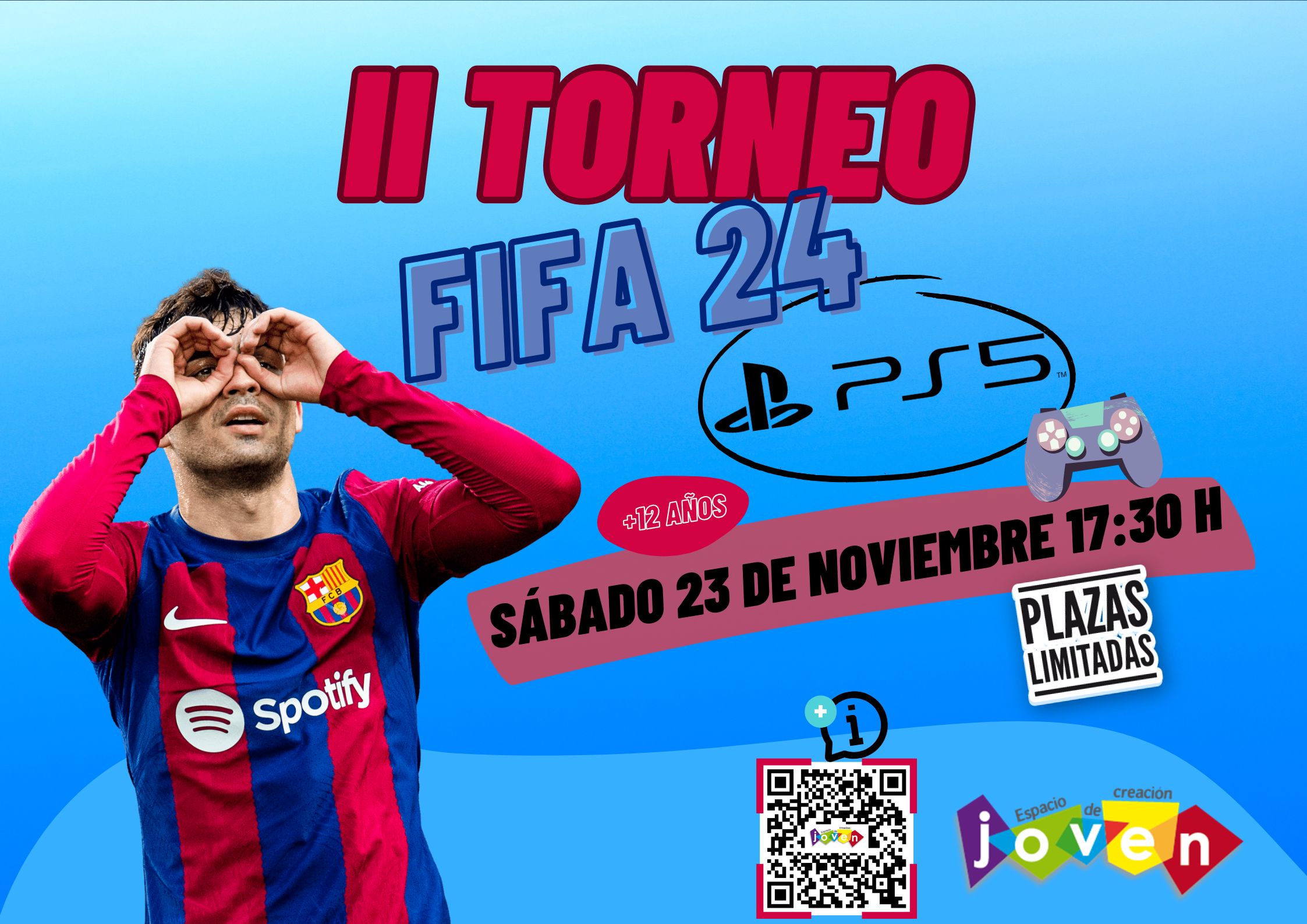 Cartel Torneo PS5 Fifa 24