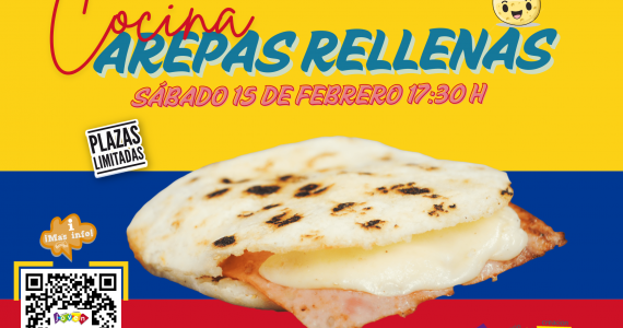 Cartel Cocina Arepas Rellenas