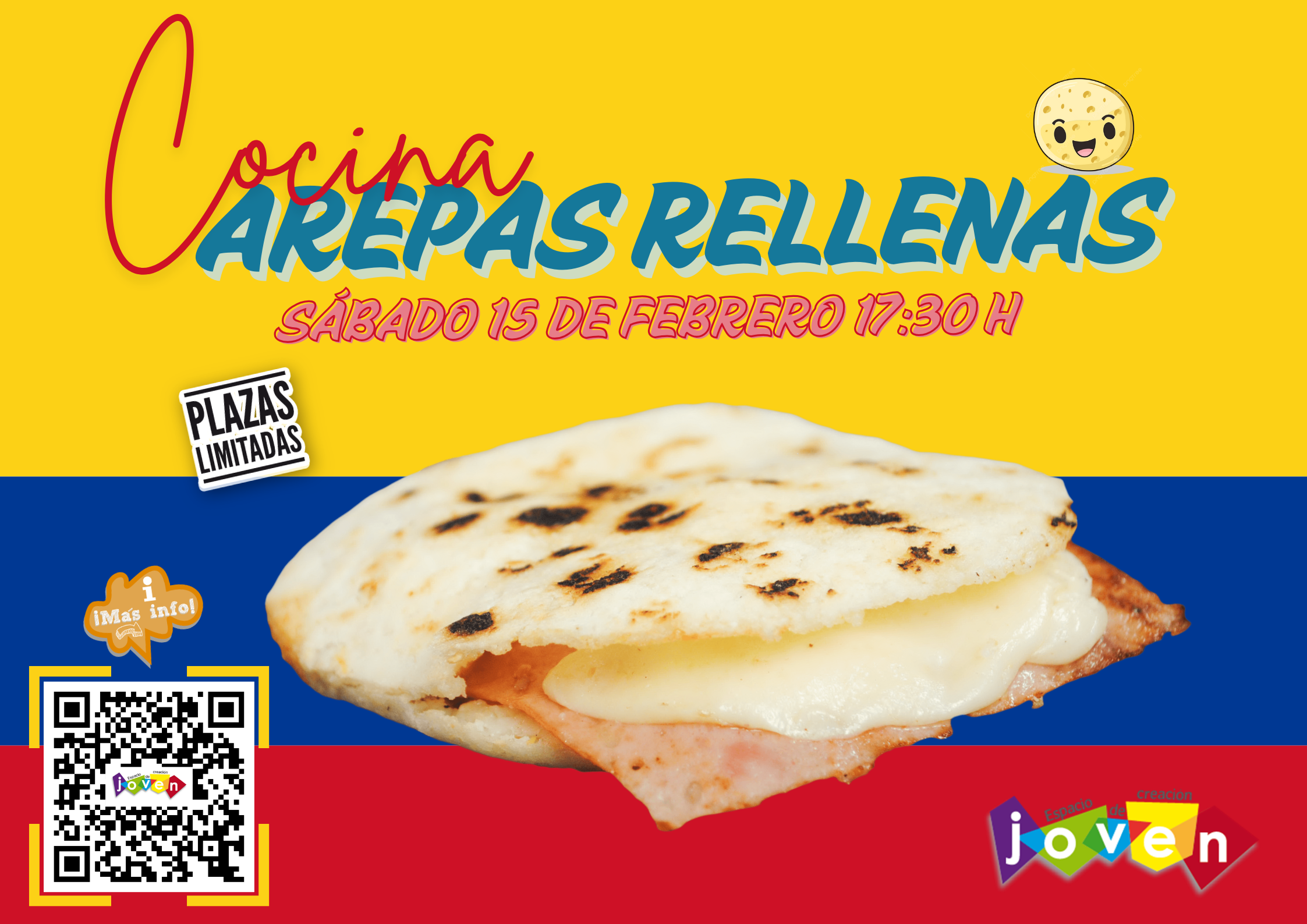 Cartel Cocina Arepas Rellenas