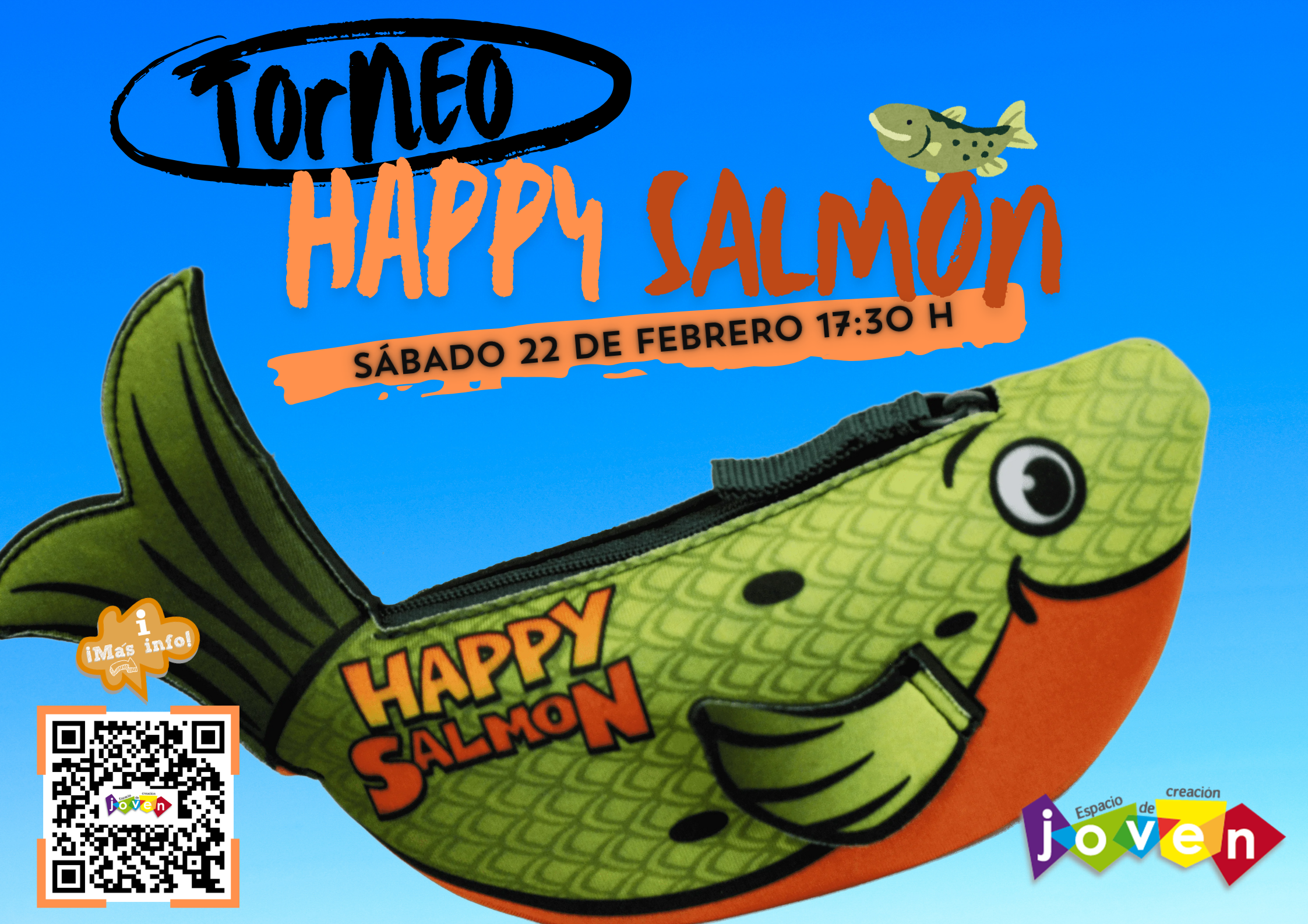 Cartel Torneo Happy Salmon