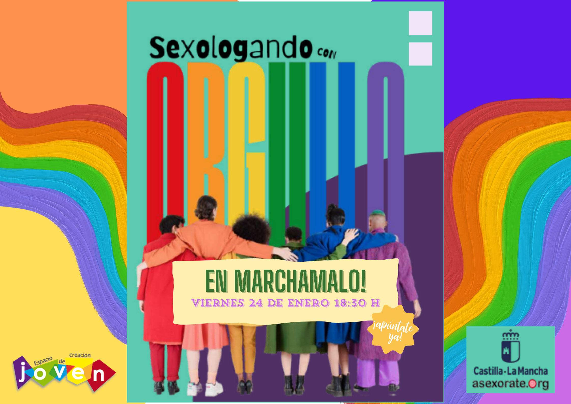 Sexologando con Orgullo en Marchamalo