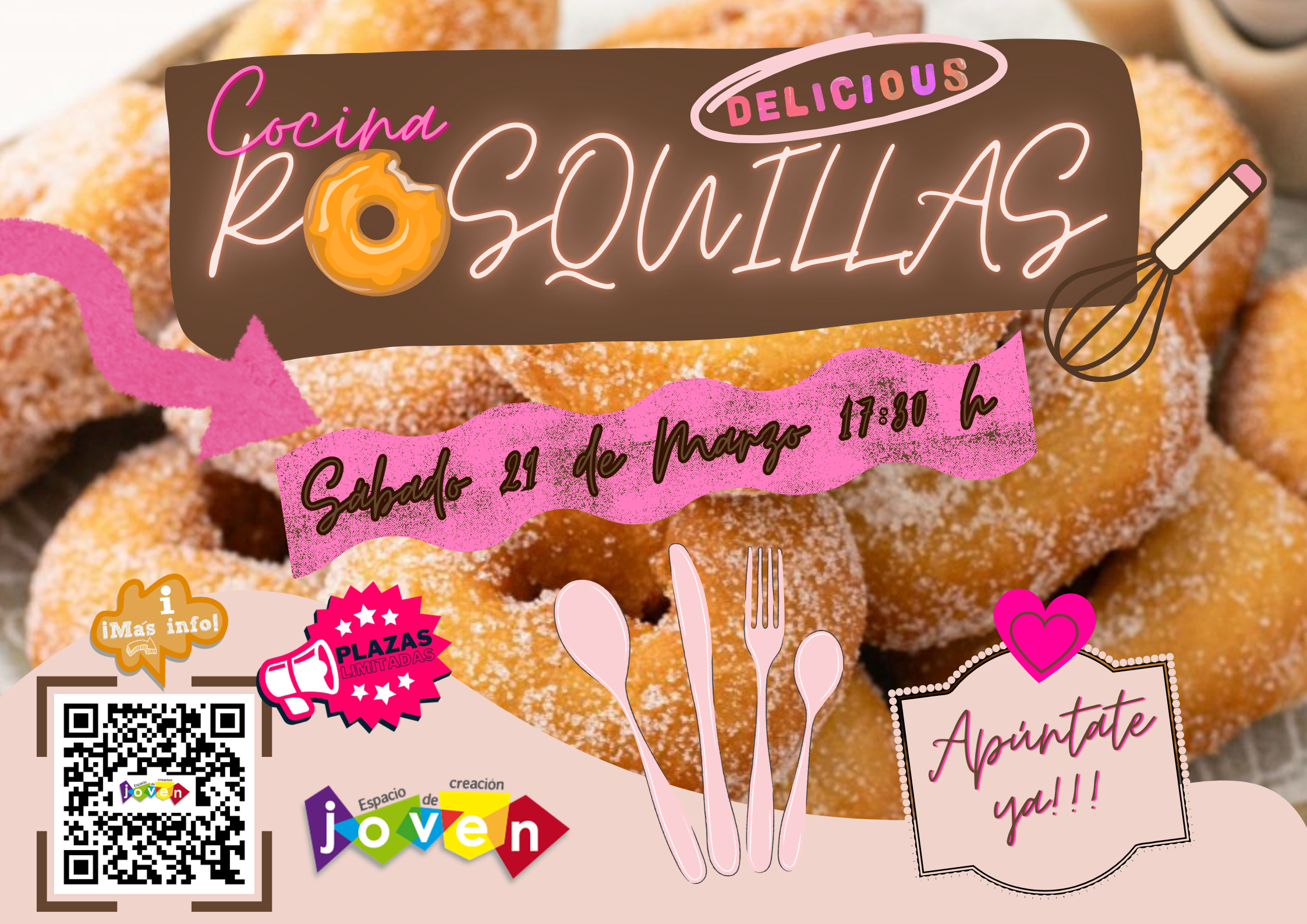 Cartel Cocina Rosquillas