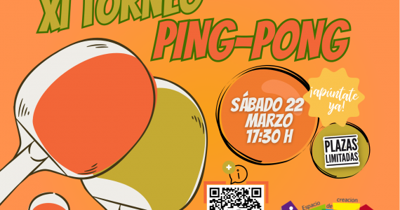 Cartel XI Torneo Ping-Pong