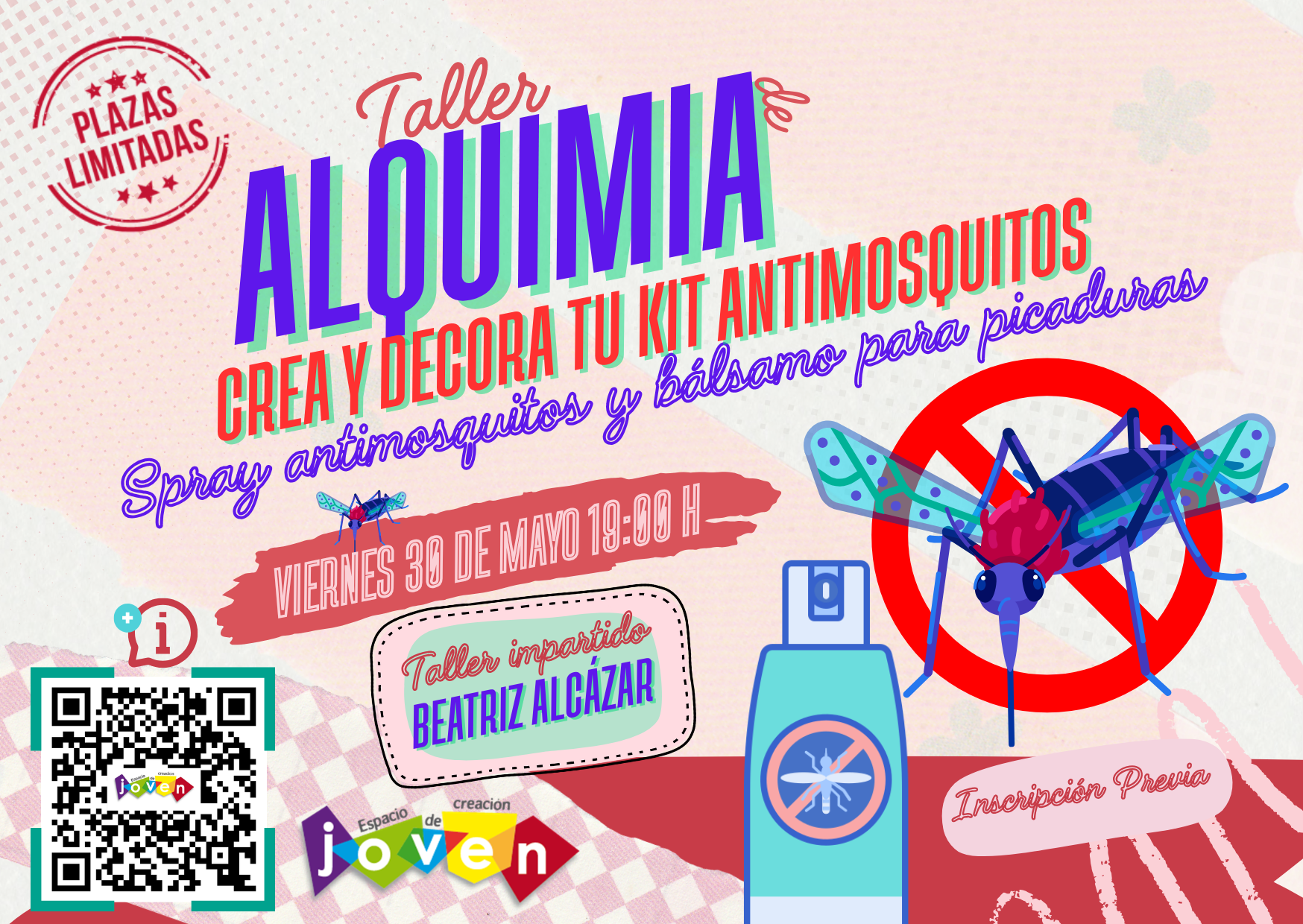 Taller de Alquimia kit Antimosquitos por Beatriz Alcázar