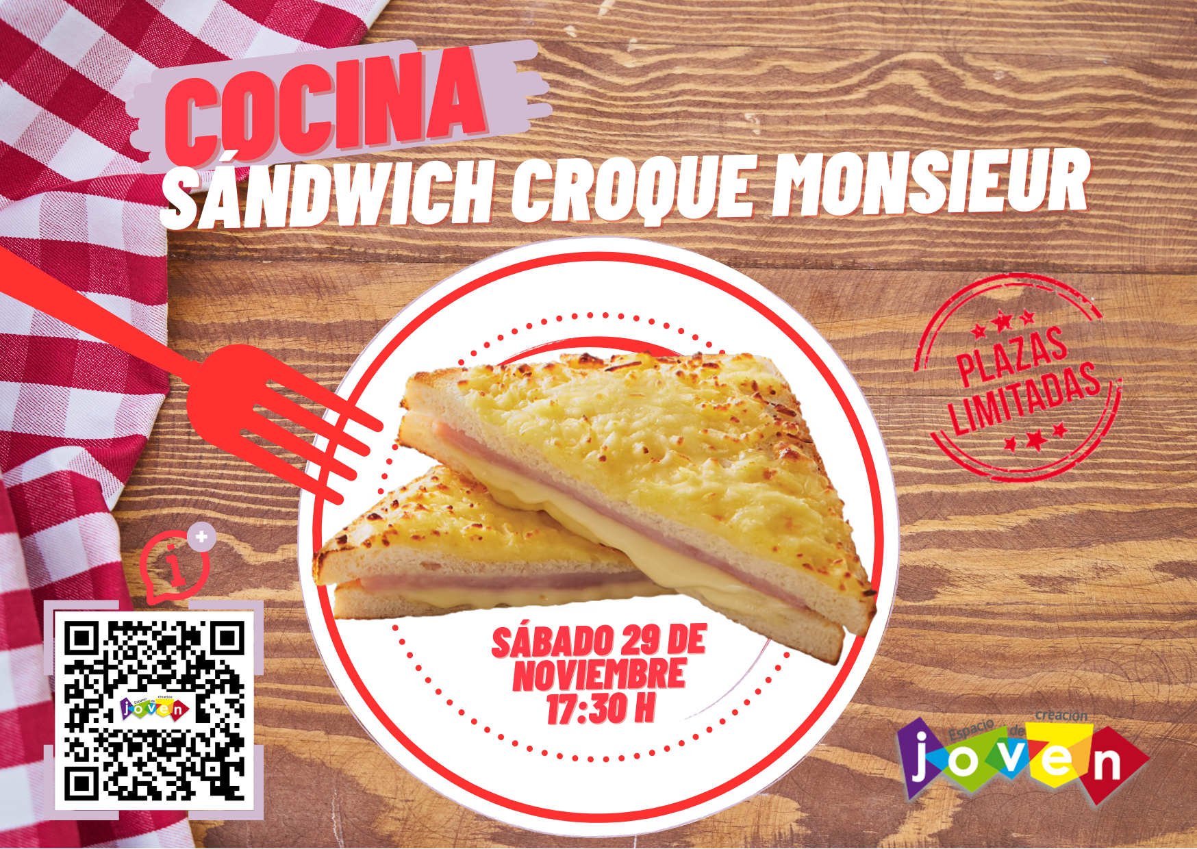 Sándwich Croque Monsieur