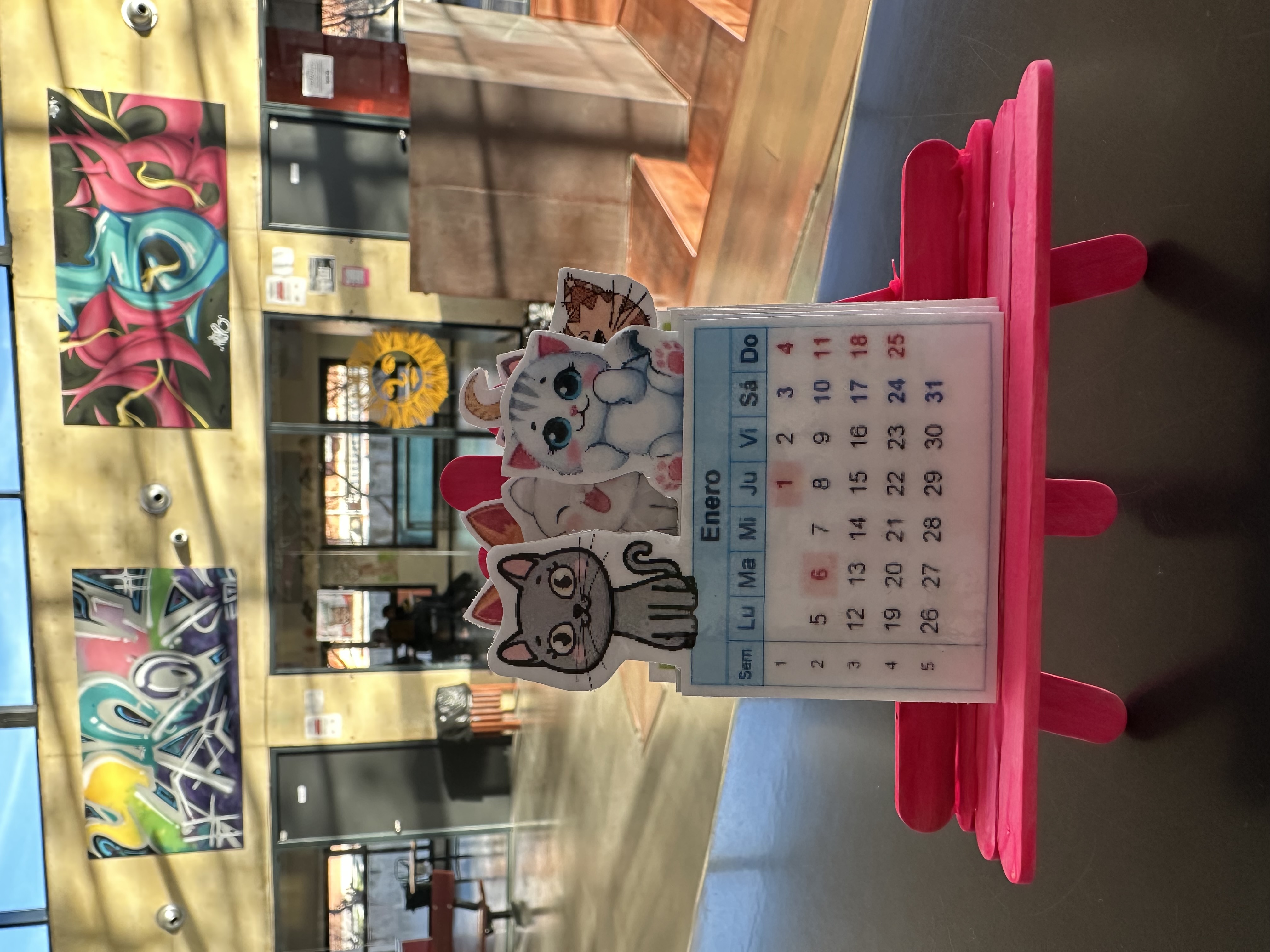 Calendario gatitos 2026