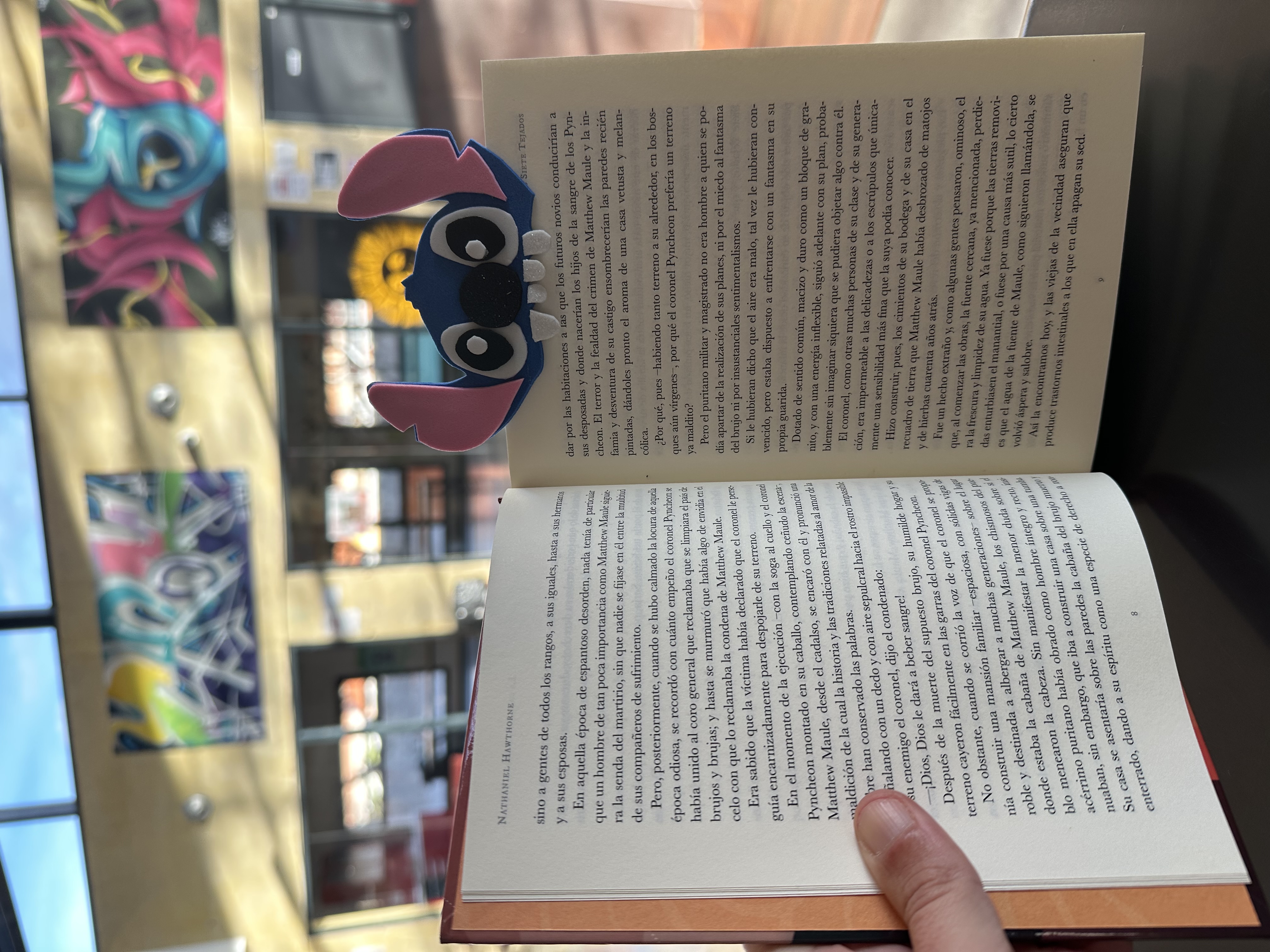 Marcapáginas Stitch 1