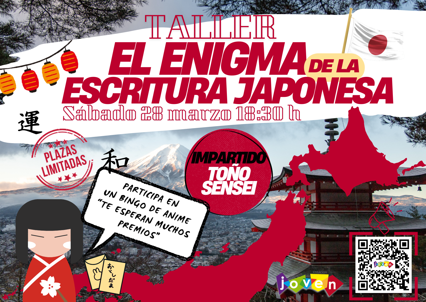 Taller El Enigma de la Escritura Japonesa 280326