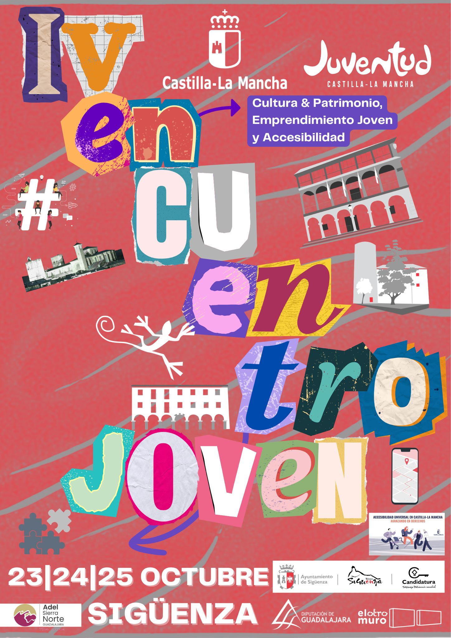 Cartel IV ENCUENTRO JOVEN. SIGÜENZA OCTUBRE_0