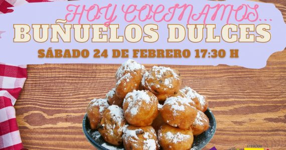 Cartel Cocina Buñuelos Dulces